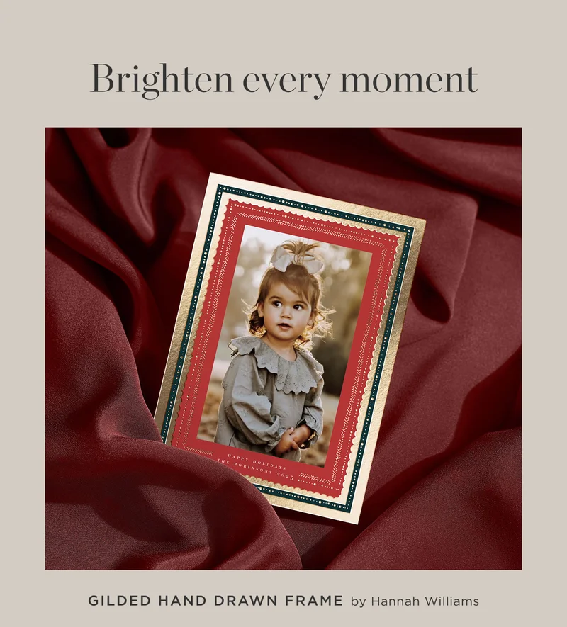 Gilded Hand Drawn Frame