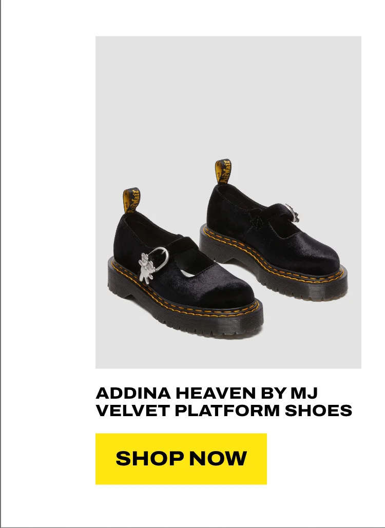 Addina Heaven by MJ Velvet Platform Shoes