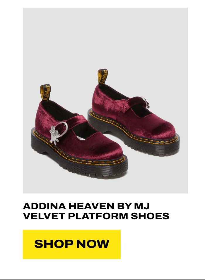 Addina Heaven by MJ Velvet Platform Shoes