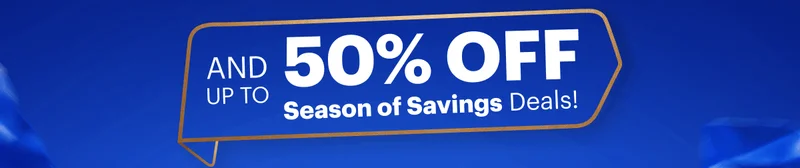 50% OFF Deals