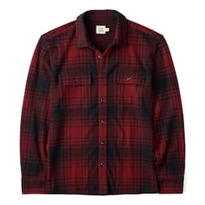 Stretch Knit Flannel Shirt