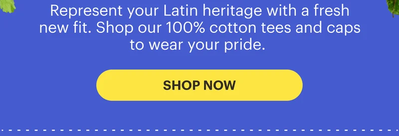 The Somos Nueva York Collection  Represent your Latin heritage with a fresh new fit. Shop our 100% cotton tees and caps to wear your pride.  SHOP NOW