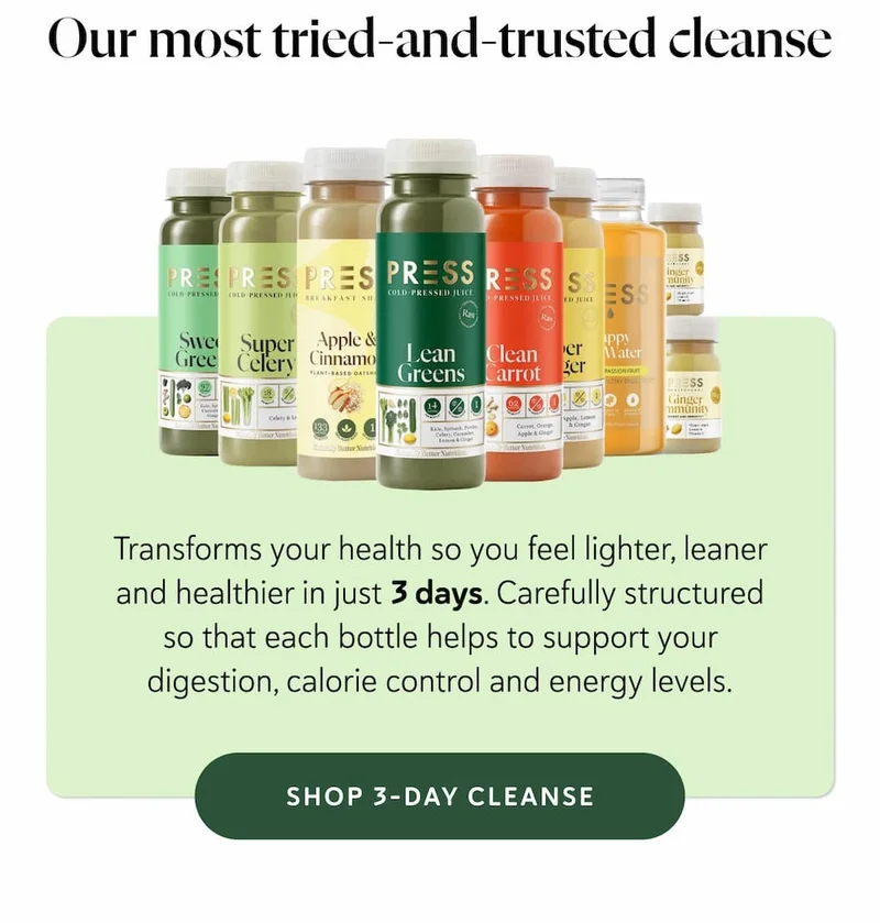 Our most tried-and-trusted cleanse