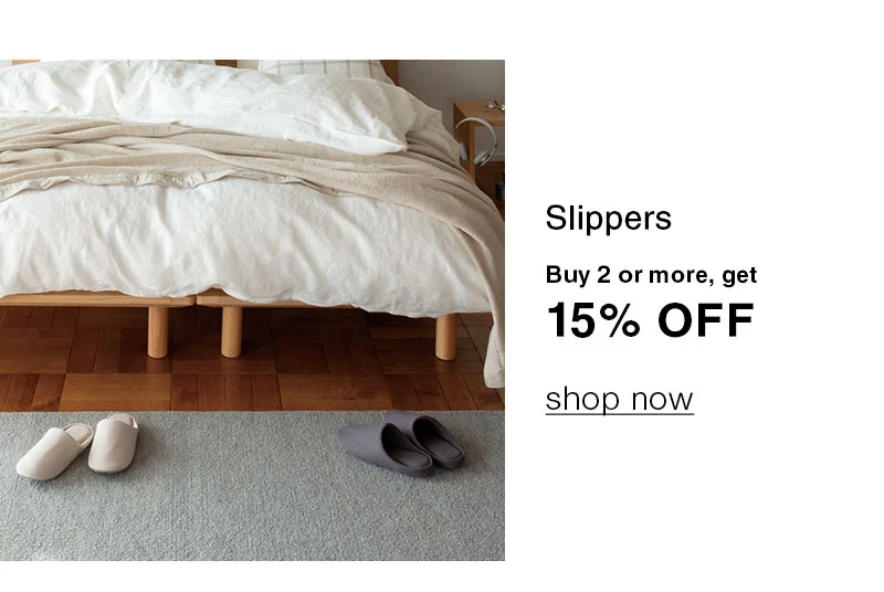 Shop Slippers 15% Off