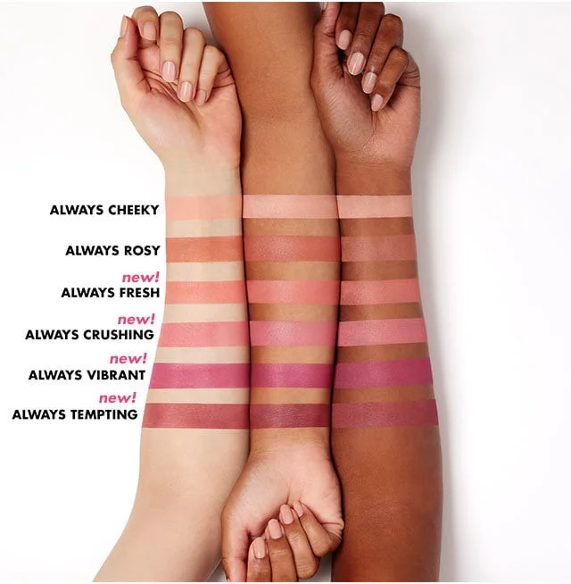 4 new shades