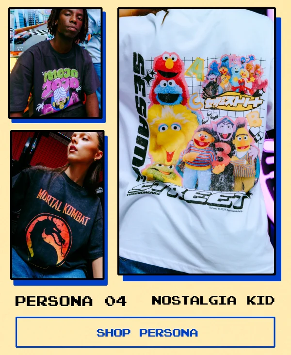 Shop Nostalgia 90s T-Shirts