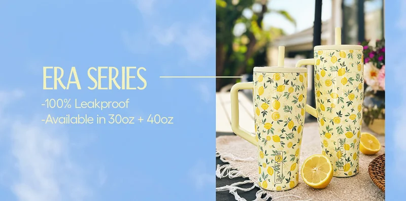 Era Series: 100% Leakproof, Available in 30oz + 40oz