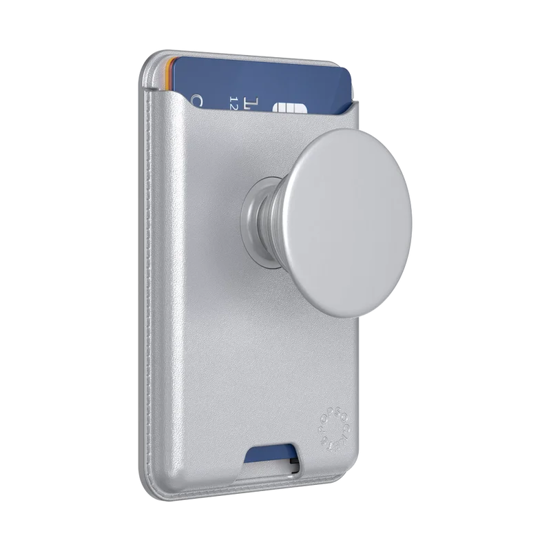 Image of Silver —  Softgoods MagSafe PopWallet+