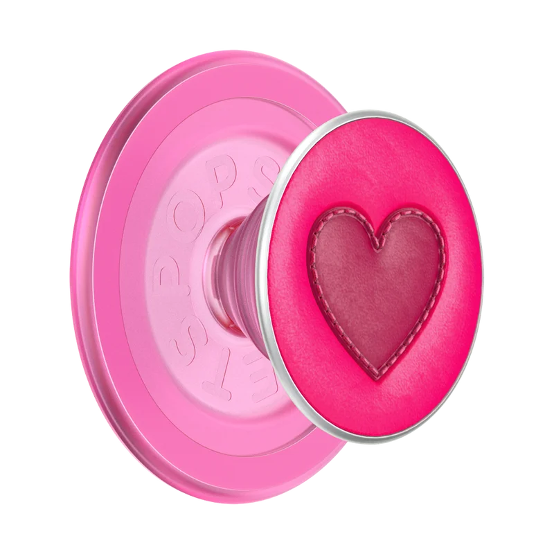 Image of Stitched Sweet Heart — MagSafe PopGrip