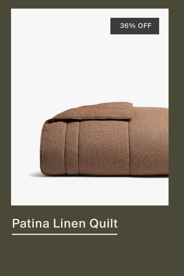 Patina Linen Quilt