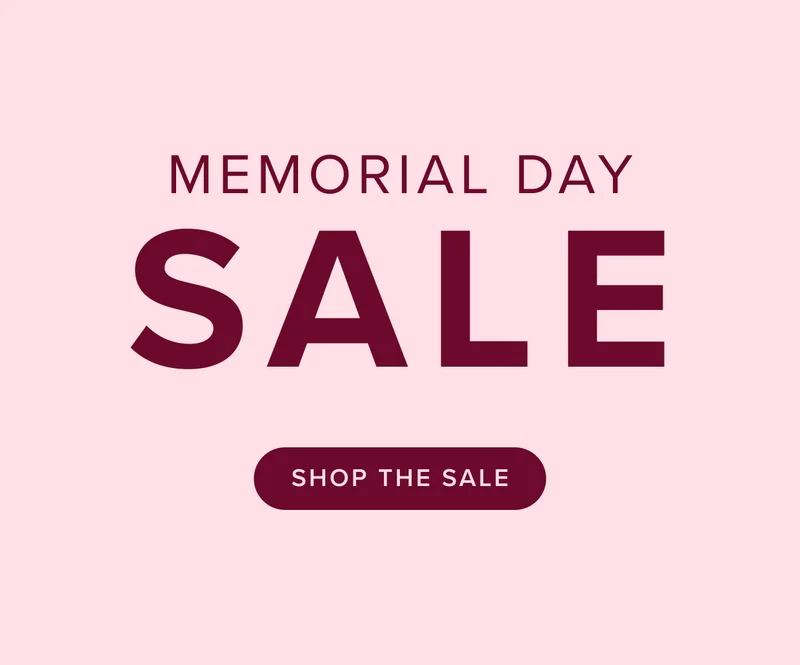 Memorial Day Sale: shop now!