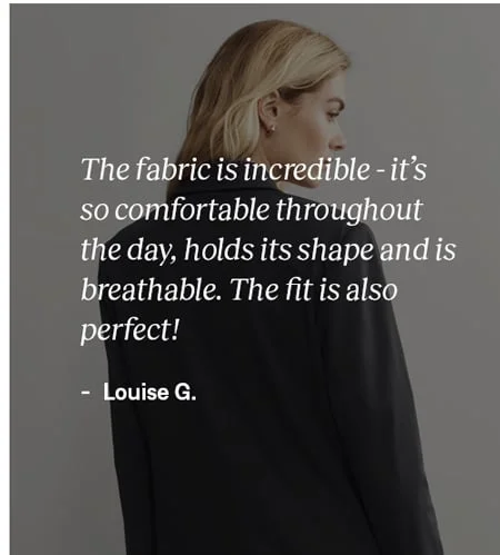 ''The fabric is incredible.''