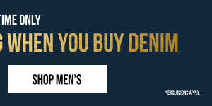 Free Shipping on Denim Shop Men's