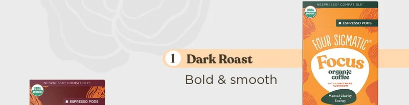 Focus Dark Roast Espresso Pods