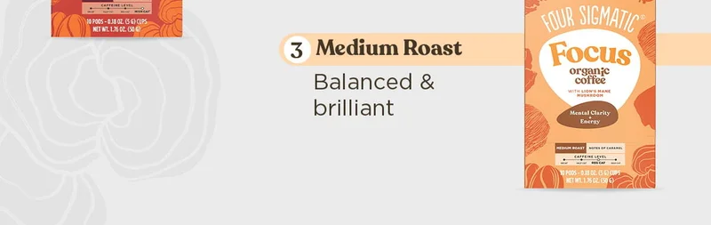 Focus Medium Roast Espresso Pods