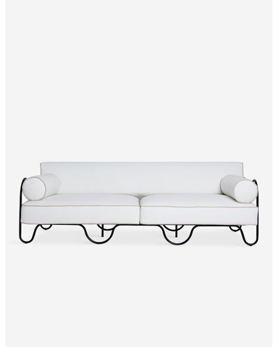 Peggy Indoor / Outdoor Sofa by Sarah Sherman Samuel-Ivory