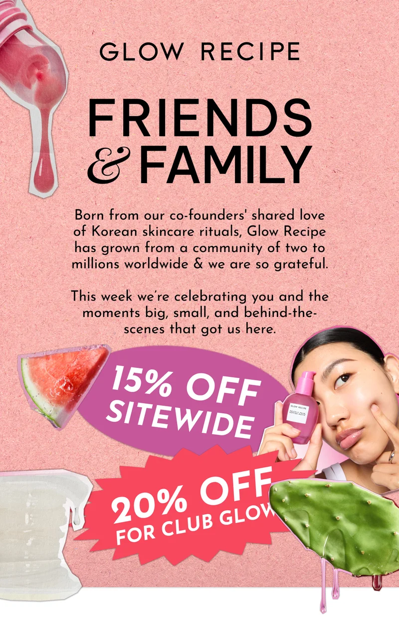 Friends & Family Sale - Up to 20% off Sitewide