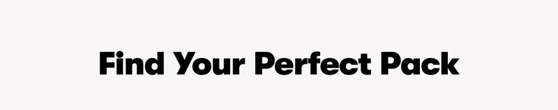 Find Your Perfect Pack