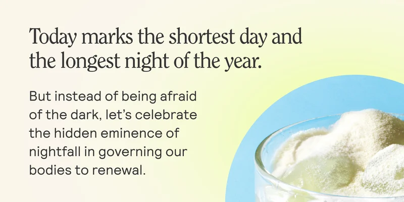 Today marks the shortest day and longest night of the year
