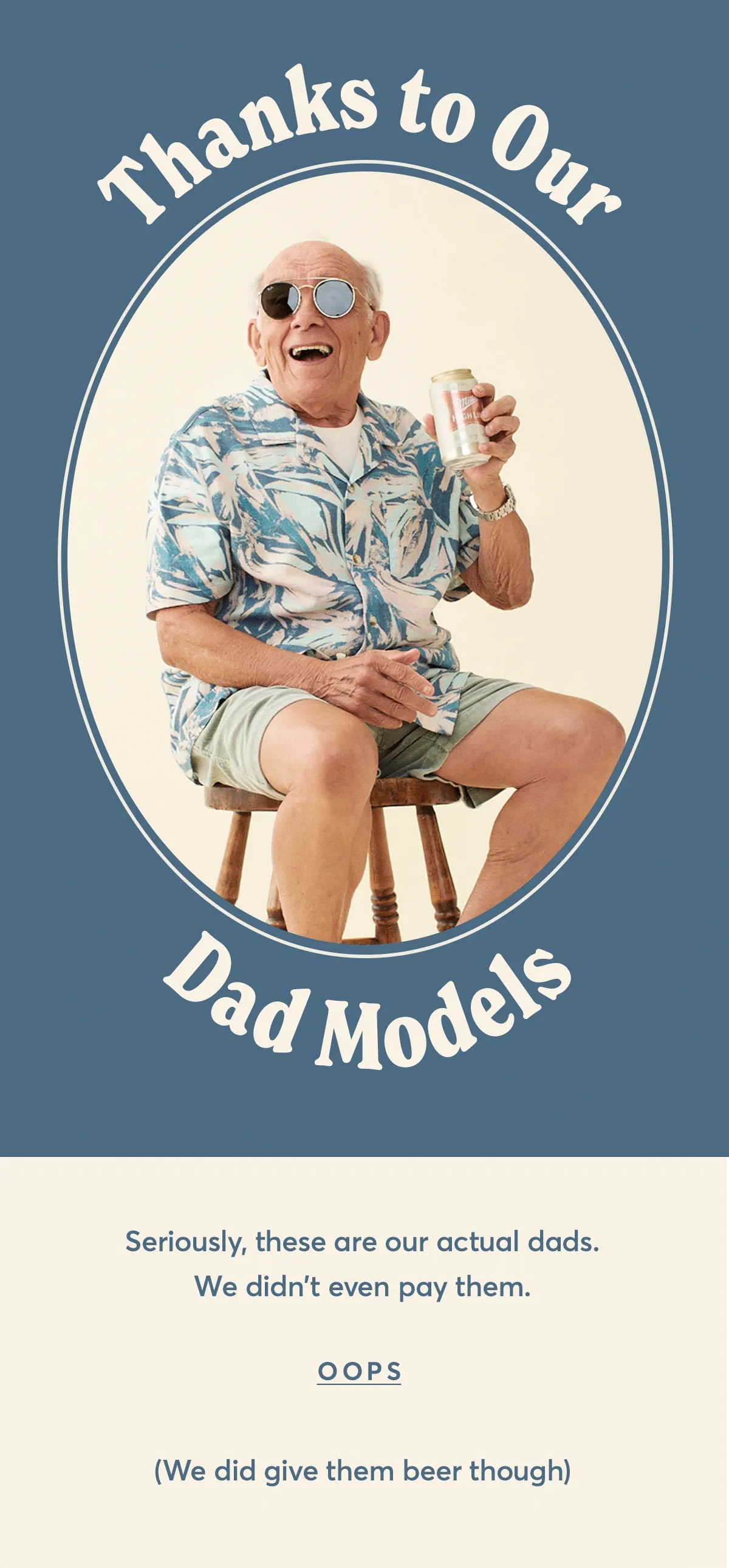 Thanks Dads
