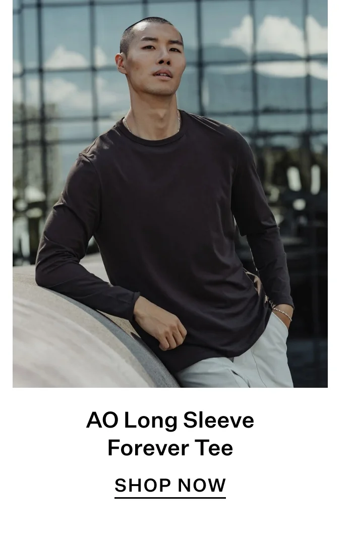 AO Forever Long Sleeve Classic-Fit Tee