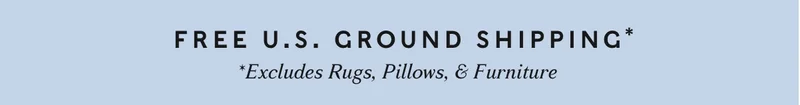Free U.S. Ground Shipping