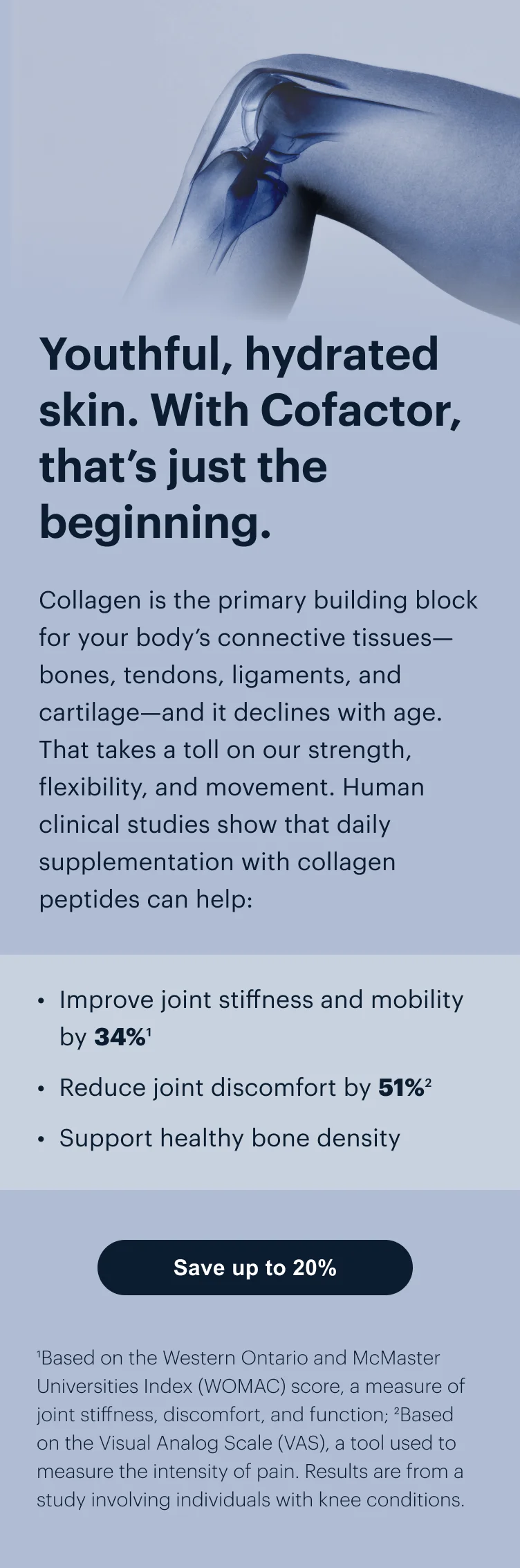 Youthful, hydrated skin. With Cofactor, that’s just the beginning. | Save up to 20%