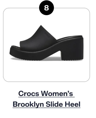 Shop Crocs Women’s Brooklyn Slide Heel