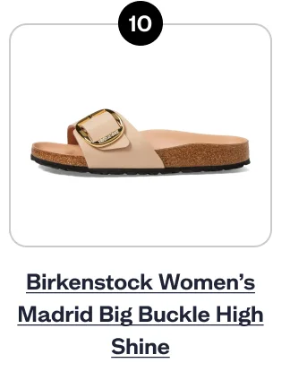 Shop Birkenstock Women’s Madrid Big Buckle High Shine
