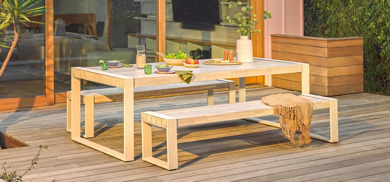 Shop the Lubek Byron Gray Dining Set.