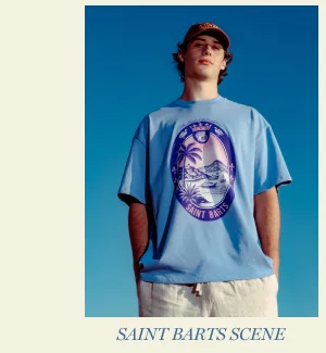 Saint Barts Scene Oversized Tee