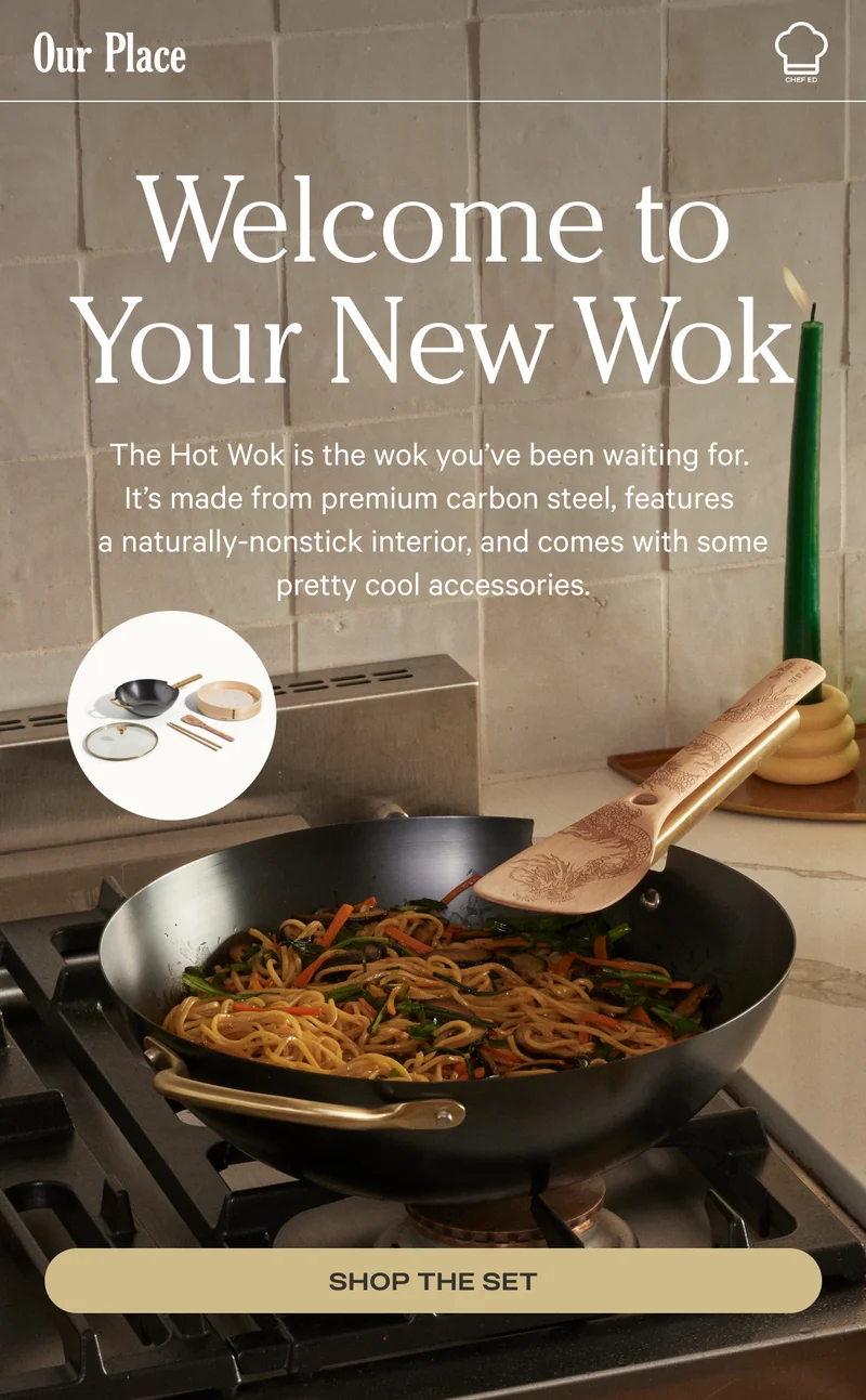 Welcome to your New Wok