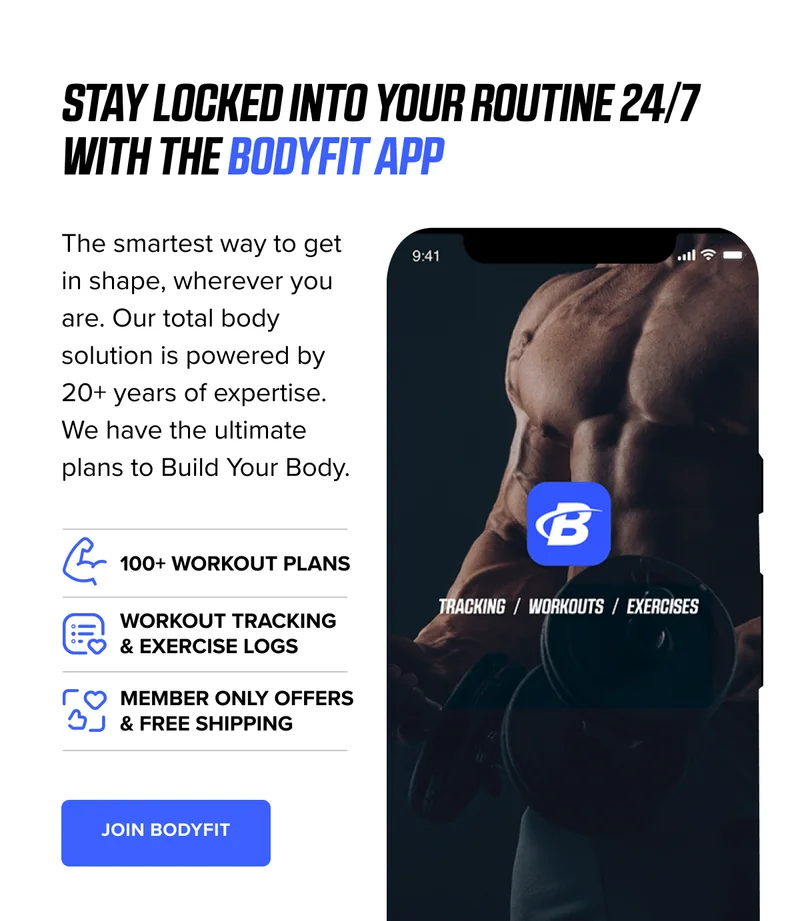 Stay locked into your routine 24/7 with the Bodyfit App. The smartest way to get in shape, wherever  you are. Our total body solution  is powered by 20+ years of expertise. We  have the ultimate plans to Build Your Body. Join Bodyfit