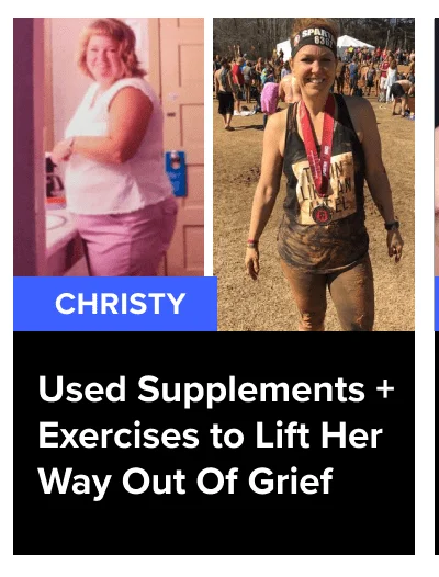 Christy - Used Supplements + Exercises to Lift Her Way Out Of Grief