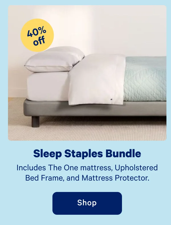 Sleep Staples Bundle >> Shop >>