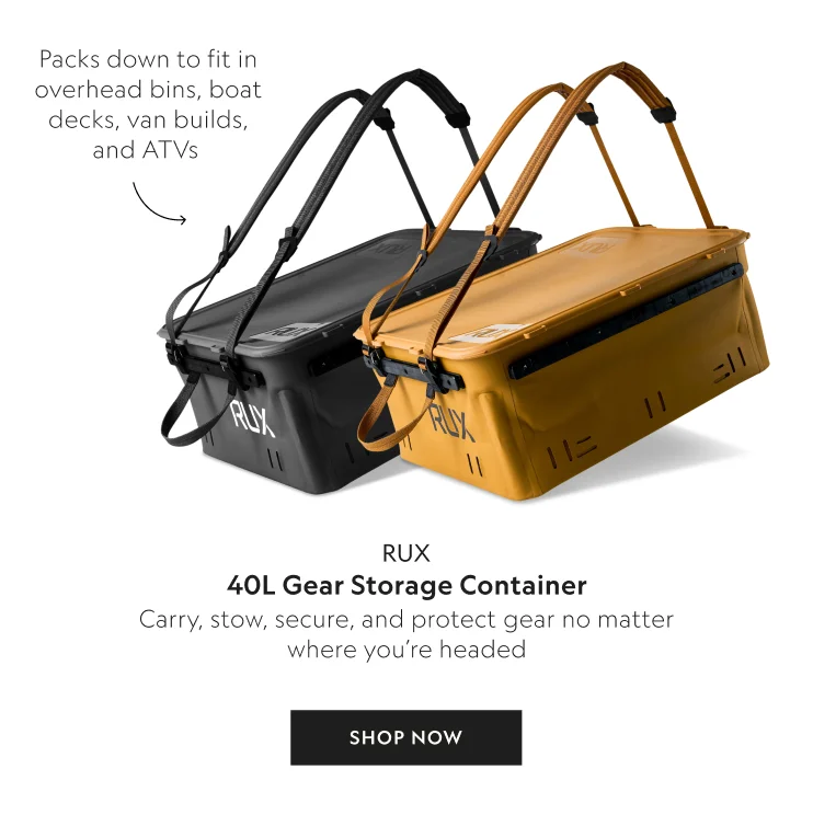 RUX 40L Gear Storage Container