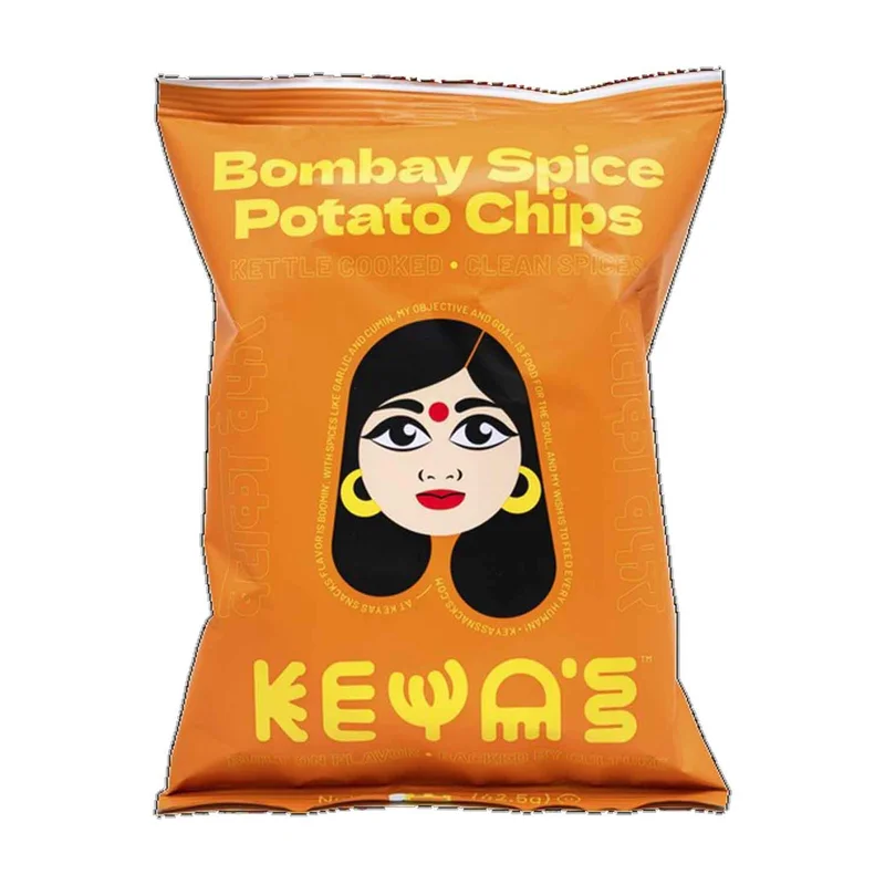 Potato Chips, Bombay Spice, 6 Oz