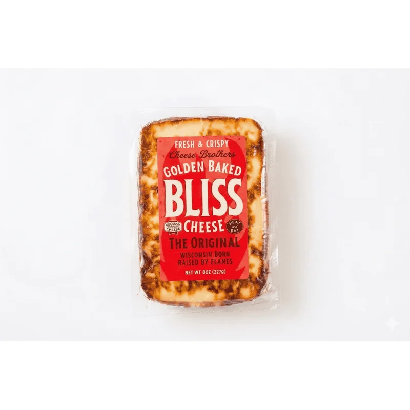 Bread Cheese, Golden Baked Bliss, 8 Oz
