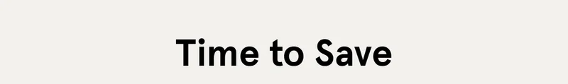 Time to Save