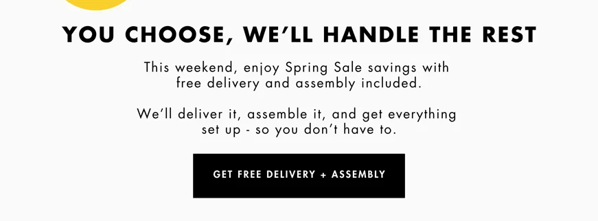 You choose, we'll handle the rest