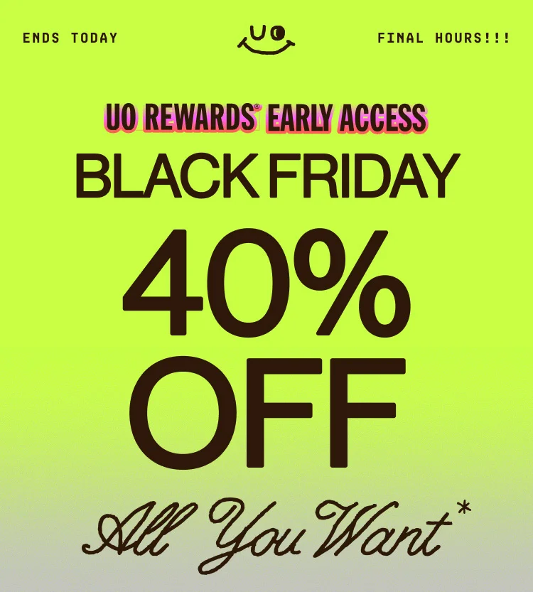 IMAGE-UOR BLACK FRIDAY EARLY ACCESS