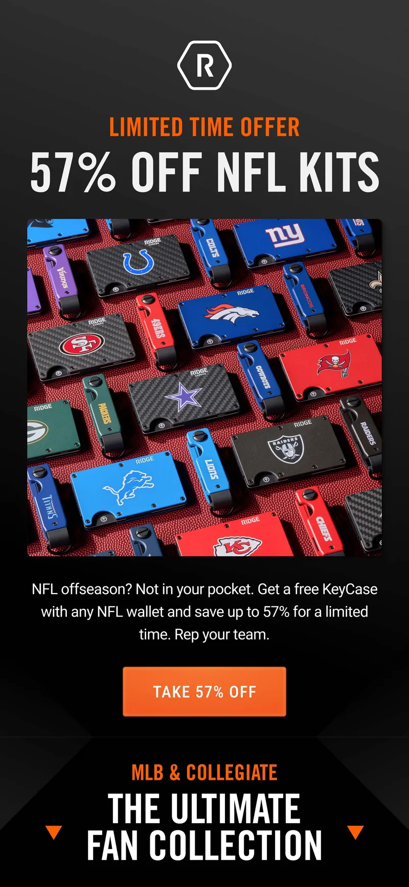 Limited Time: 57% OFF NFL Kits