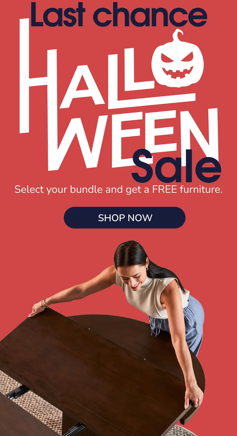 Get FREE Shipping + FREE Furniture