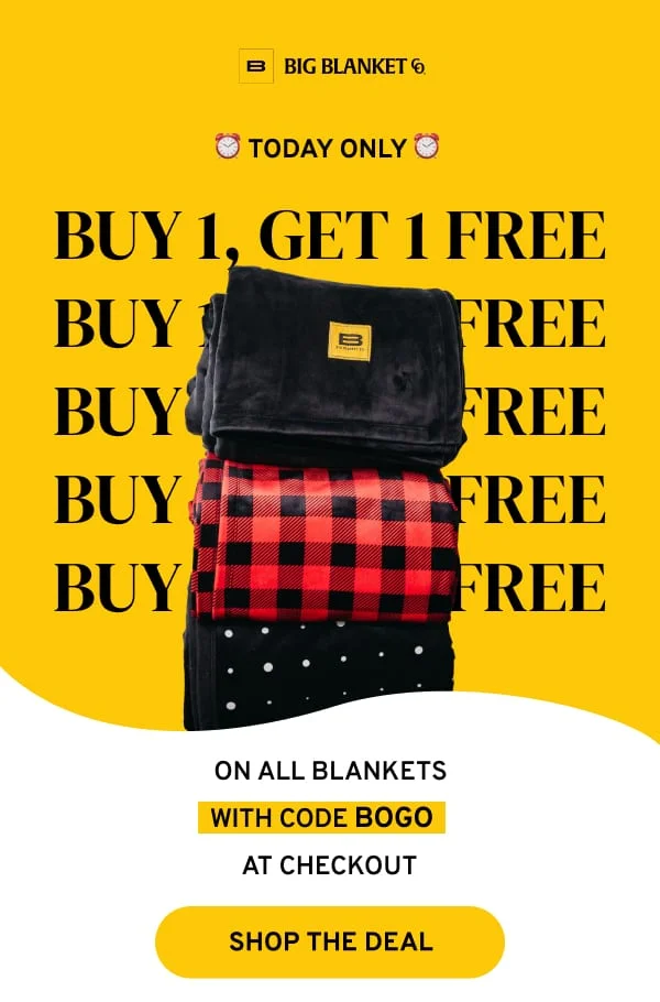 Buy 1, Get 1 FREE