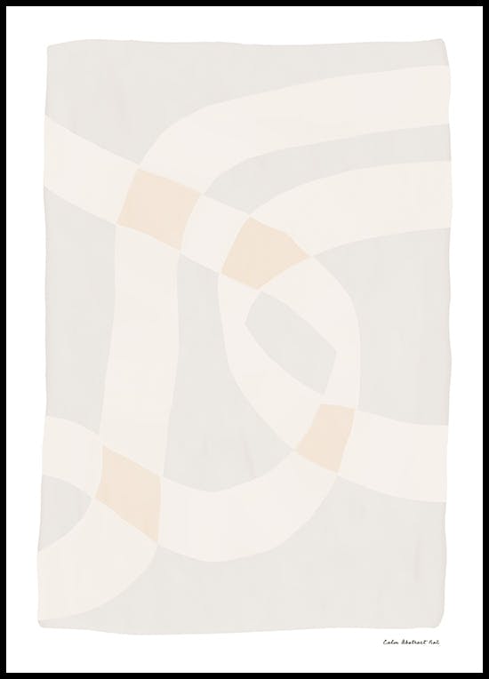 Calm Abstract No2 Poster