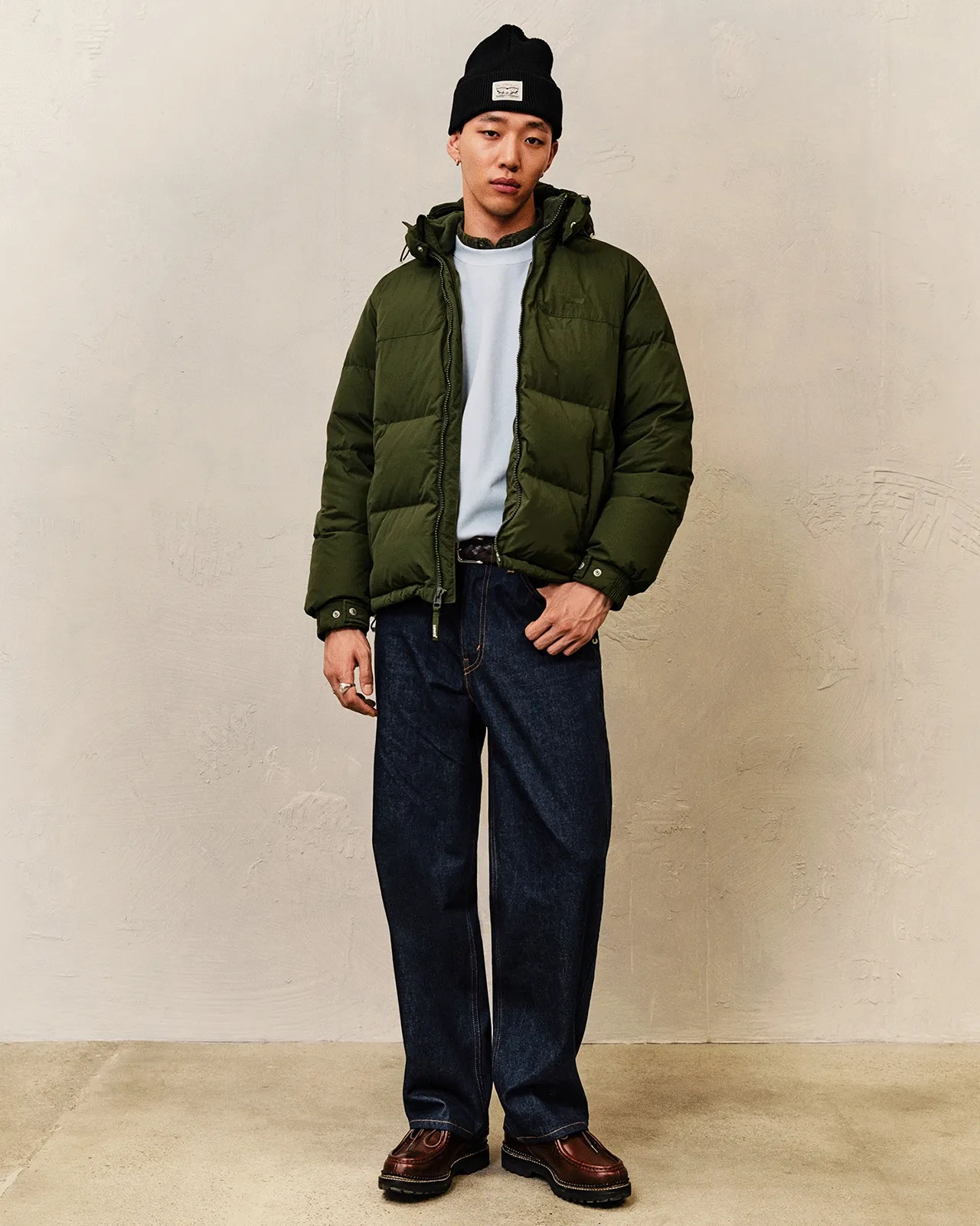 Gif of people wearing Levi's