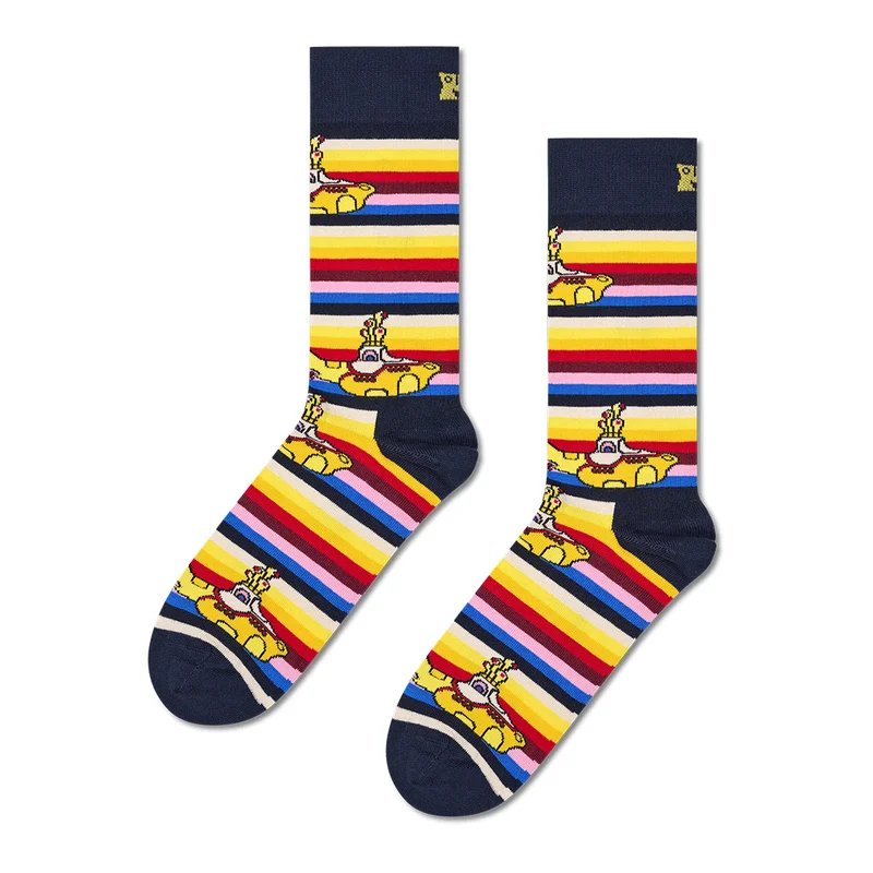 Beatles All On Board Sock