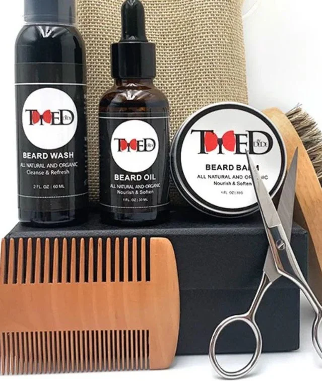 All Natural and Organic 6 in 1 Beard grooming care