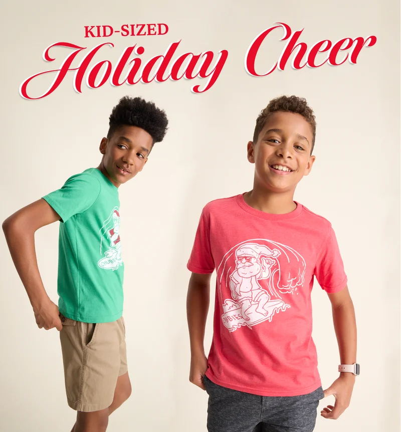 KID-SIZED HOLIDAY CHEER