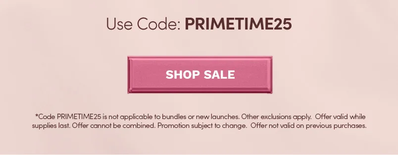 Shop 20% off Prime Time with the code PRIMETIME